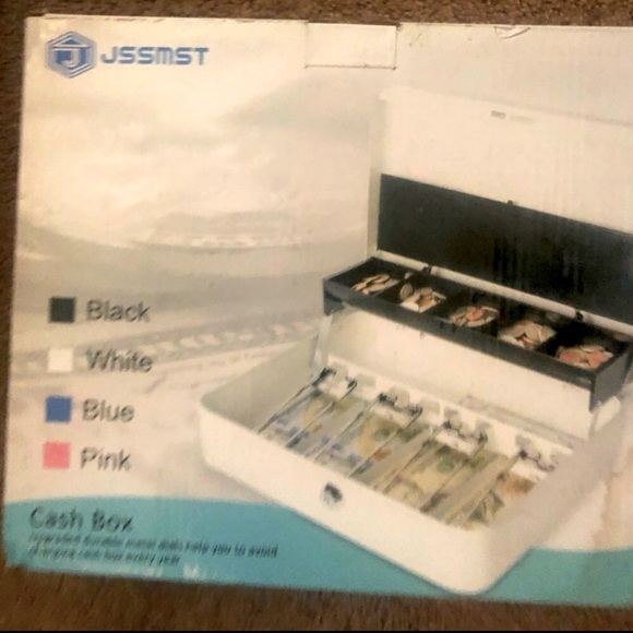 Jssmst Large Cash Box in Black NWOB - Picture 8 of 8